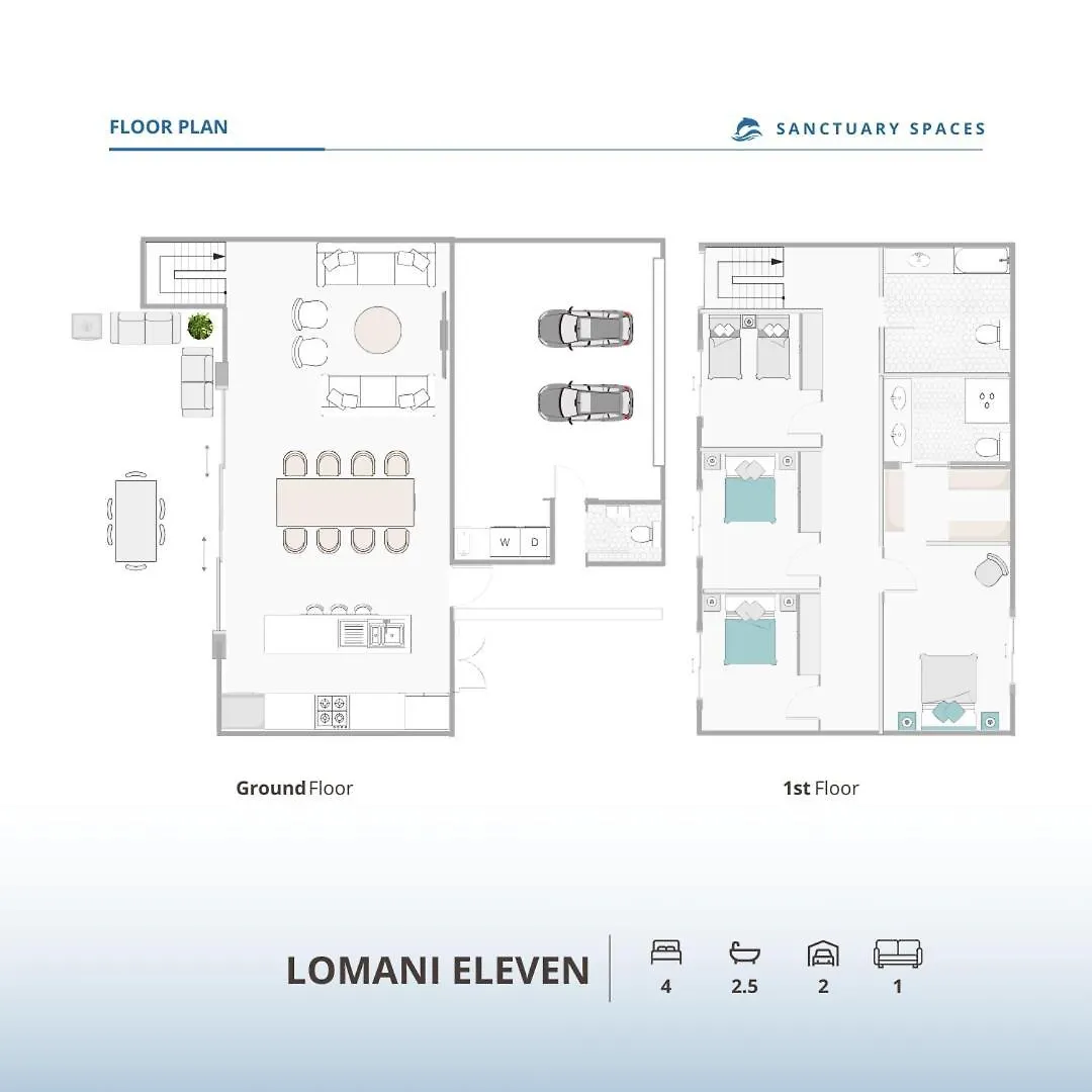 Sanctuary Spaces - Lomani Eleven 바이런베이 오스트레일리아